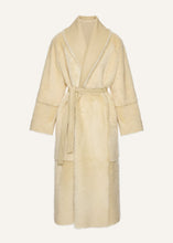 Load image into Gallery viewer, AW25 LEATHER 15 COAT CREAM