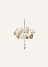 Load image into Gallery viewer, Pearl Magda bag in cream satin