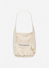 Load image into Gallery viewer, Crochet tote in cream