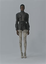 Load and play video in Gallery viewer, AW25 LEATHER 02 BODYSUIT BLACK