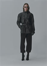 Load and play video in Gallery viewer, AW25 LEATHER 01 JACKET BLACK