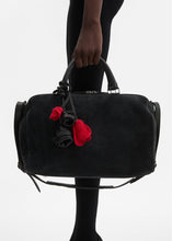 Load image into Gallery viewer, Crochet rose charms in red
