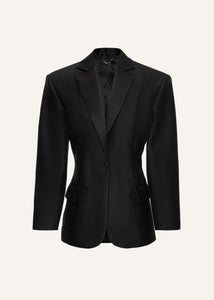 AW25 BLAZER 01 BLACK