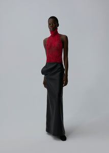 AW25 CROCHET 05 TOP RED