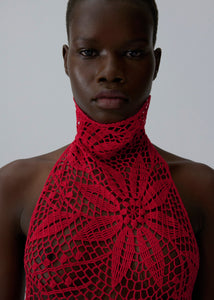 AW25 CROCHET 05 TOP RED