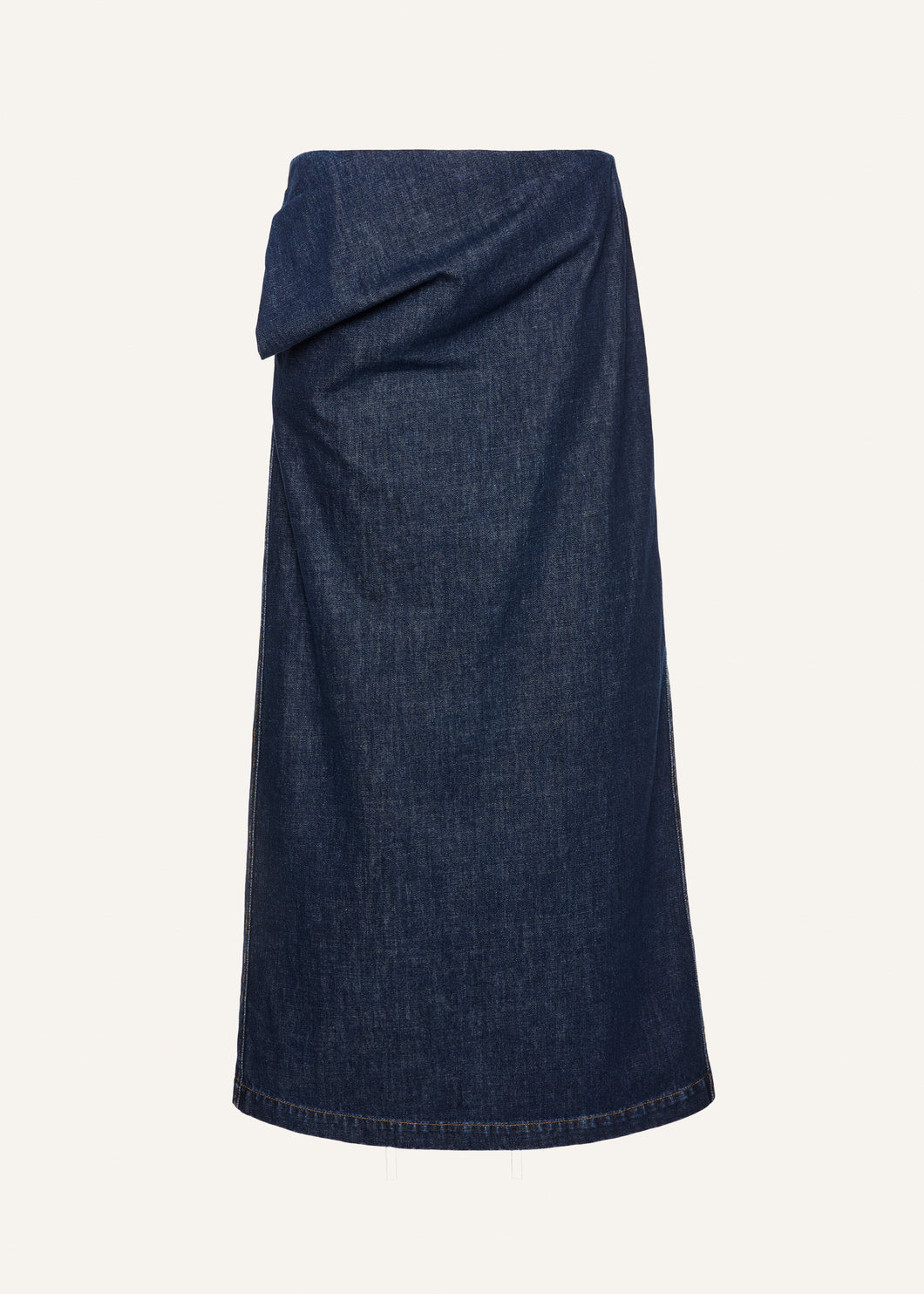 AW25 DENIM 04 SKIRT NAVY
