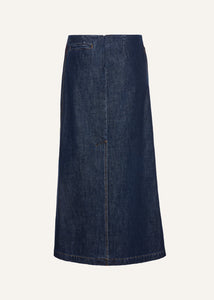 AW25 DENIM 04 SKIRT NAVY
