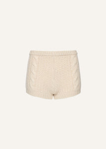 AW25 KNITWEAR 02 SHORTS BEIGE