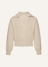 Load image into Gallery viewer, AW25 KNITWEAR 03 SWEATER BEIGE
