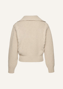 AW25 KNITWEAR 03 SWEATER BEIGE