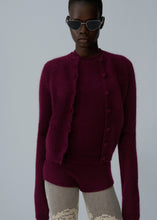 Load image into Gallery viewer, AW25 KNITWEAR 05 TOP BORDEAUX
