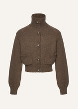 Load image into Gallery viewer, AW25 KNITWEAR 06 CARDIGAN BROWN
