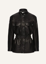 Load image into Gallery viewer, AW25 LEATHER 01 JACKET BLACK
