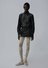 Load image into Gallery viewer, AW25 LEATHER 16 SKIRT BLACK
