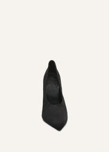 Load image into Gallery viewer, AW25 PUMPS BLACK SATIN
