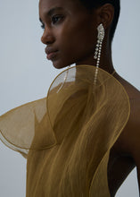 Load image into Gallery viewer, Silk organza gown in beige
