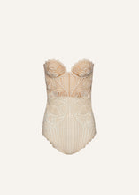 Load image into Gallery viewer, PF25 CROCHET 01 BODYSUIT CREAM
