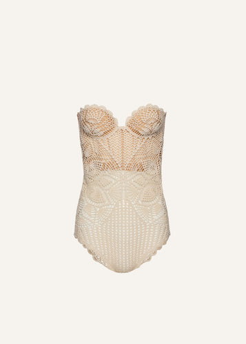 PF25 CROCHET 01 BODYSUIT CREAM