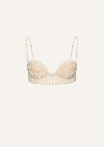 PF25 CROCHET 02 BRA CREAM