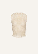 Load image into Gallery viewer, PF25 CROCHET 03 TOP CREAM
