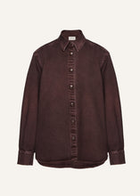 Load image into Gallery viewer, PF25 DENIM 01 SHIRT BROWN
