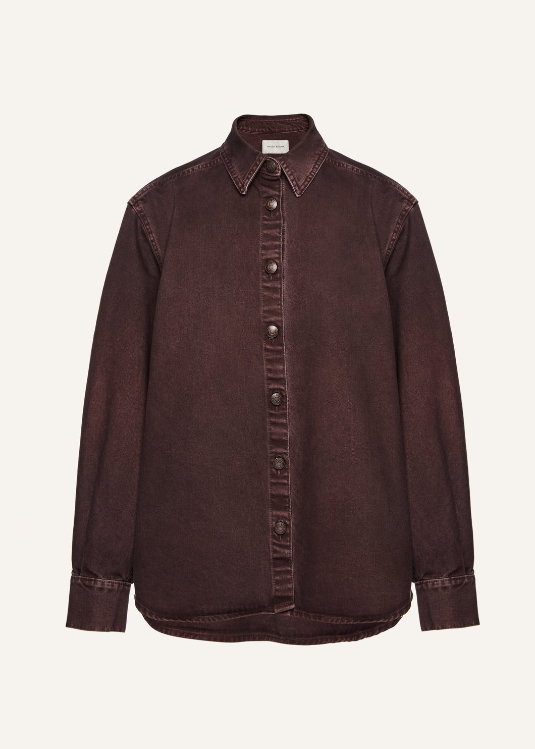PF25 DENIM 01 SHIRT BROWN