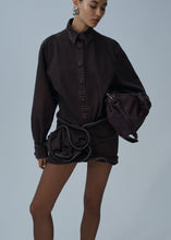 Load image into Gallery viewer, PF25 DENIM 01 SHIRT BROWN
