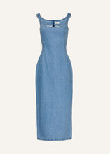 Load image into Gallery viewer, PF25 DENIM 04 DRESS LIGHT BLUE
