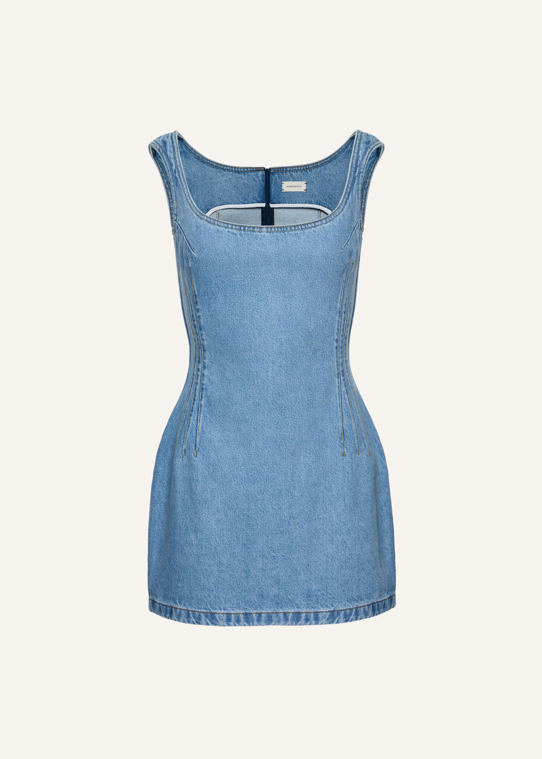 PF25 DENIM 05 DRESS LIGHT BLUE