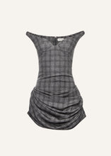 Load image into Gallery viewer, PF25 DRESS 06 GREY CHECK
