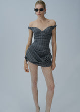Load image into Gallery viewer, PF25 DRESS 06 GREY CHECK
