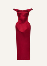 Load image into Gallery viewer, PF25 DRESS 15 BORDEAUX
