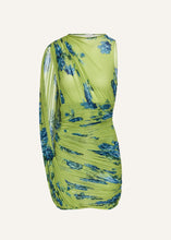 Load image into Gallery viewer, PF25 DRESS 24 GREEN PRINT
