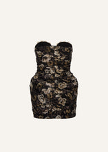 Load image into Gallery viewer, PF25 DRESS 27 BLACK PRINT
