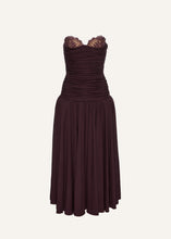 Load image into Gallery viewer, PF25 DRESS 28 BORDEAUX

