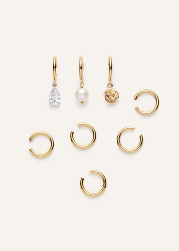 PF25 EARRINGS 19 GOLD