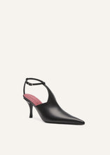 Load image into Gallery viewer, PF25 HEELS LEATHER BLACK
