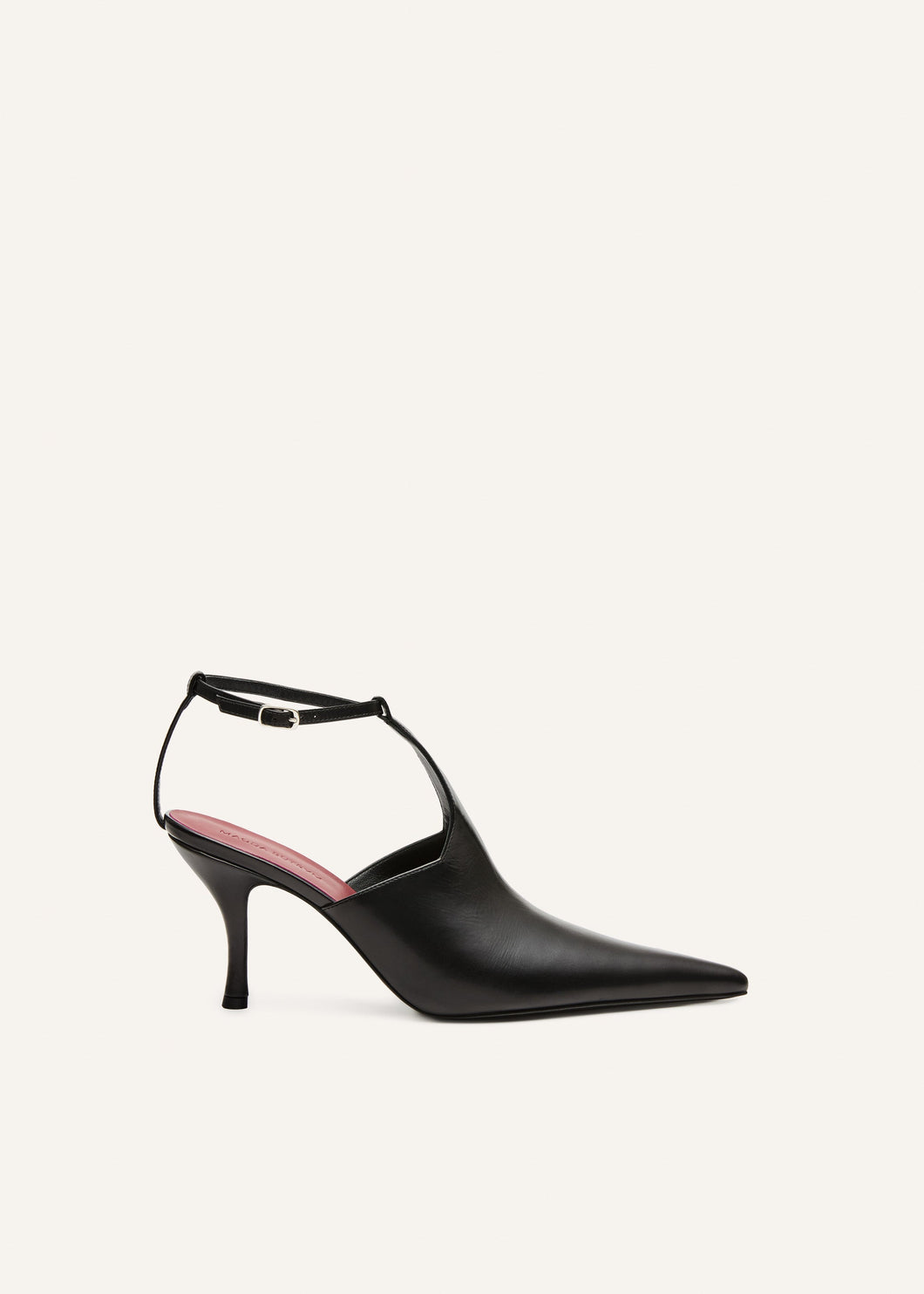 PF25 HEELS LEATHER BLACK