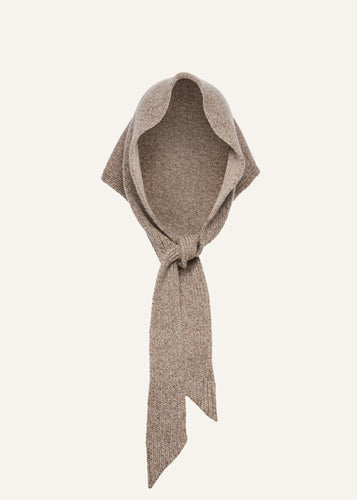 PF25 KNITWEAR 01 SCARF BEIGE