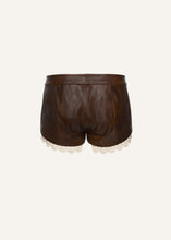 Load image into Gallery viewer, PF25 LEATHER 11 SHORTS BROWN
