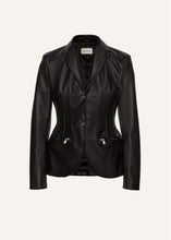 Load image into Gallery viewer, PF25 LEATHER 14 BLAZER BLACK
