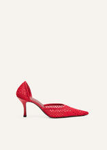 Load image into Gallery viewer, PF25 PUMPS CROCHET RED
