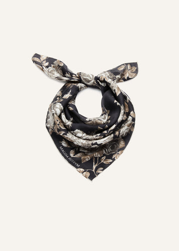 PF25 SCARF 05 BLACK PRINT