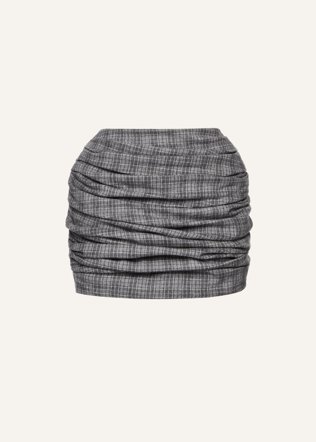 PF25 SKIRT 04 GREY CHECK