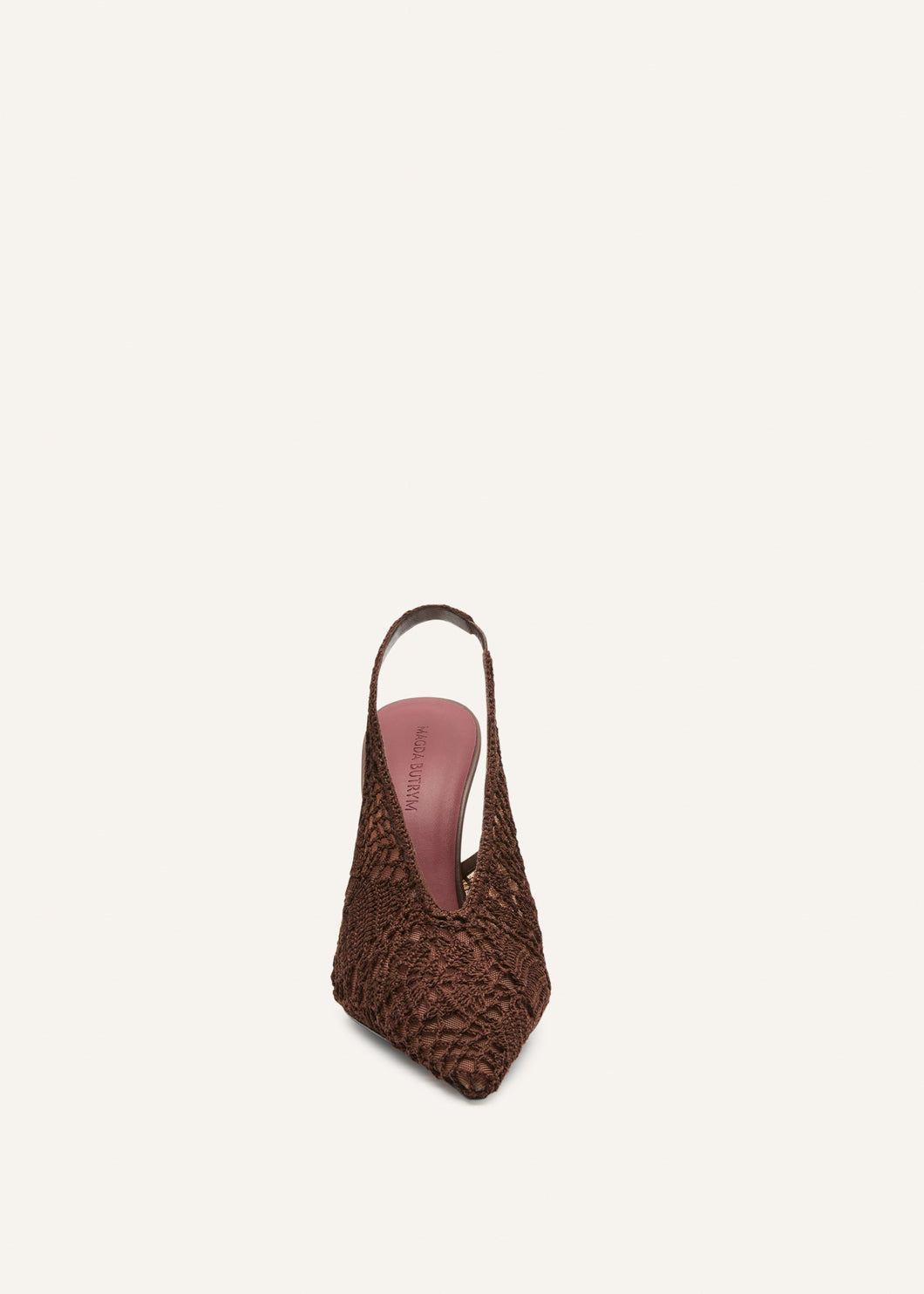 PF25 SLINGBACK CROCHET BROWN