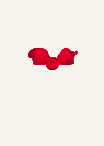 PF25 SWIM BRA 03 RED
