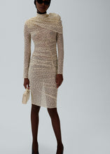 Load image into Gallery viewer, RE25 DRESS 16 CREAM DOTS
