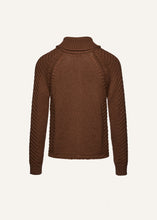 Load image into Gallery viewer, RE25 KNITWEAR 10 SWEATER LIGHT BROWN
