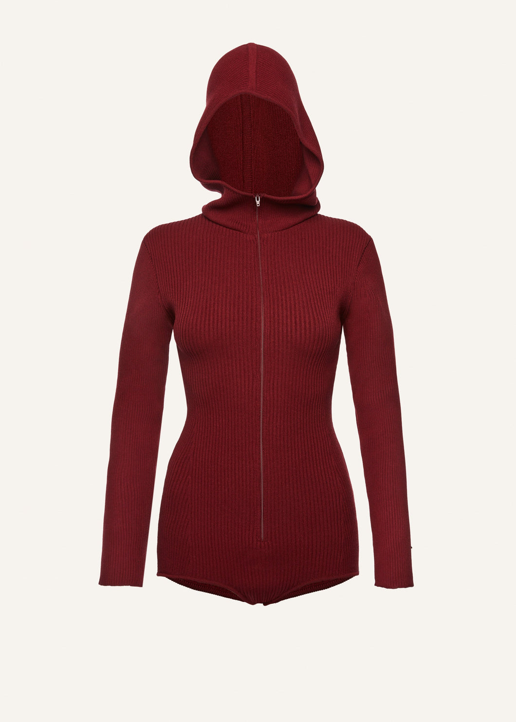 RE25 KNITWEAR 11 BODYSUIT BORDEAUX