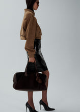 Load image into Gallery viewer, RE25 LEATHER 01 JACKET BEIGE SUEDE
